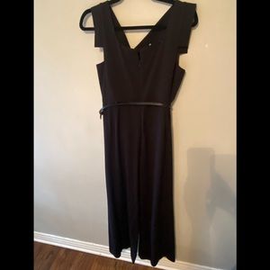 8p black jumpsuit very flattering and with pockets